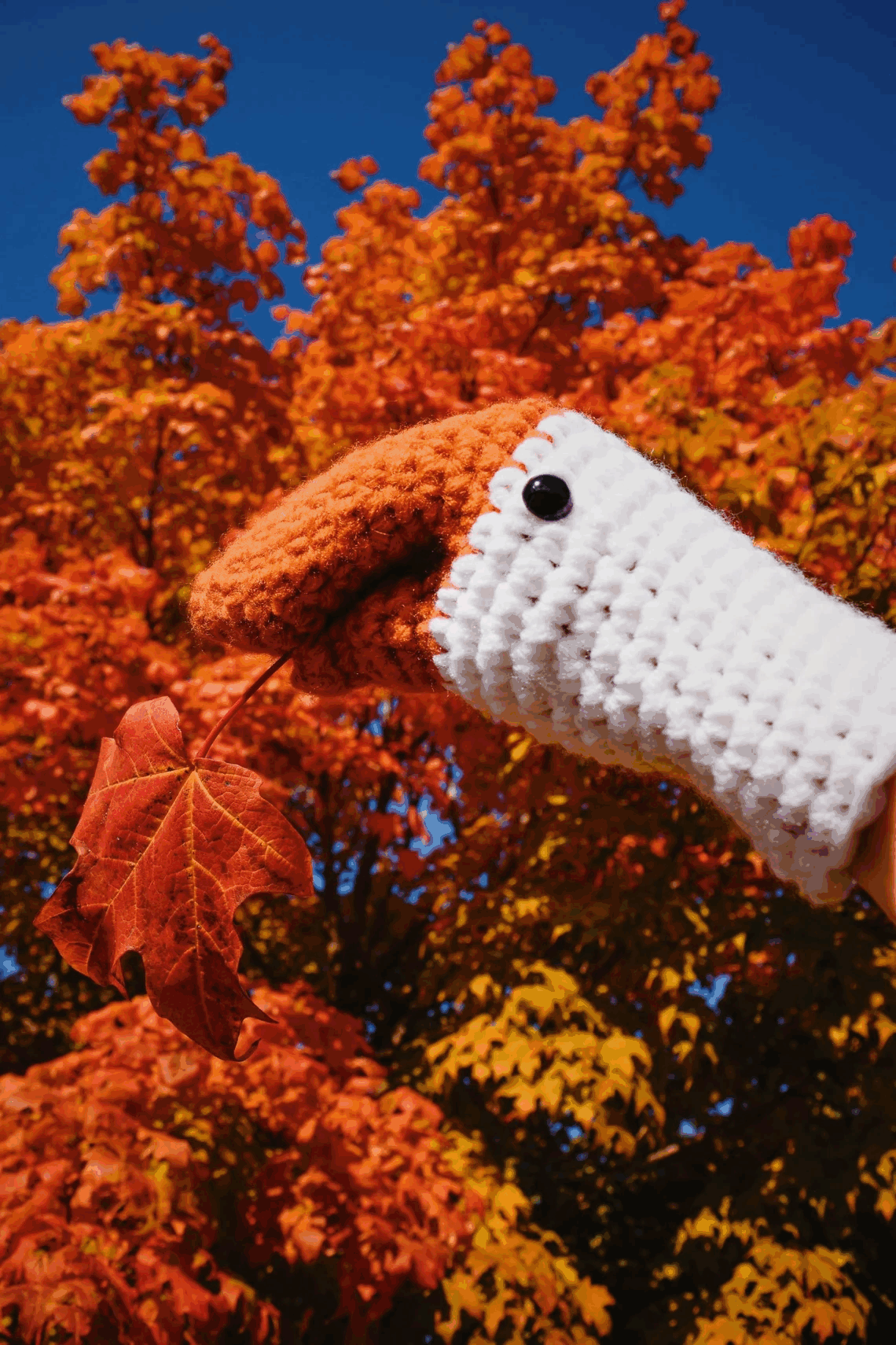 Funny Novelty Shark Elephant Goose Gloves, Wacky three-dimensional animal knitting Gloves, Party Gloves, Unisex Funny Gloves, Gift for her him
