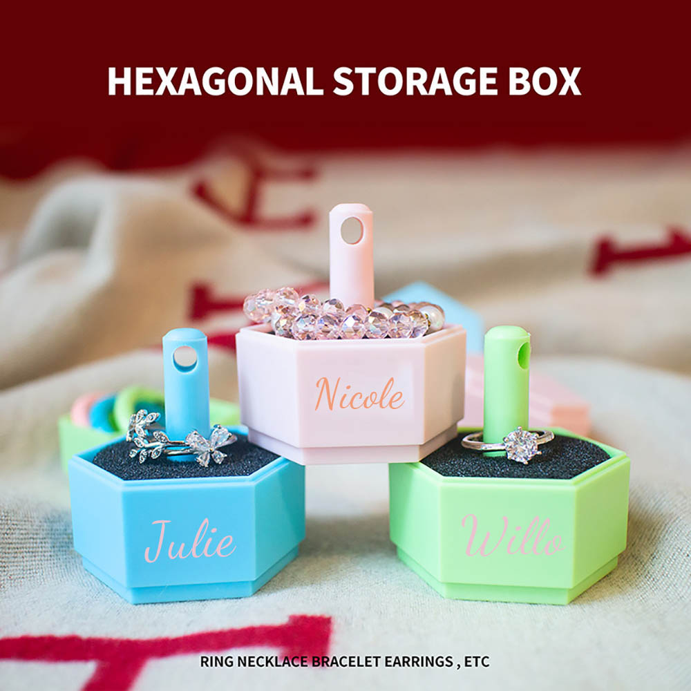 Personalized Travel Jewelry Holder Storage, Pill Box Keychain Container, Ring Holder, Wedding Ring Holder, Travel Ring Box and Fitness Accessories, Waterproof, Headphone Coin Organizer