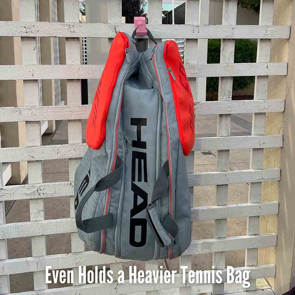 (Set of 2pcs)Personalized Pickleball Bag Hooks, Personalized for Hanging on Fence, Strong and Durable, Makes a Great Gift for Pickleball Lovers